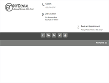 Tablet Screenshot of nydental.com